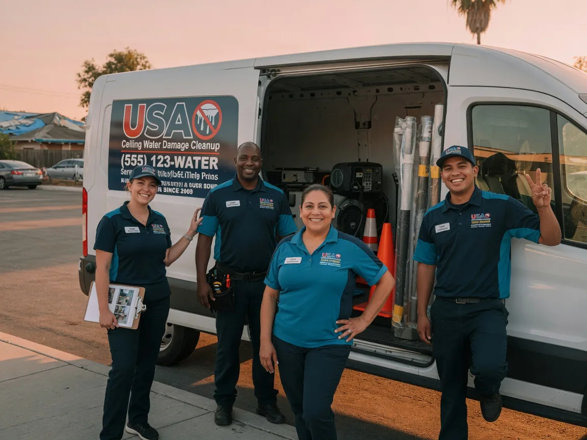 Ceiling Water Damage Restoration company in Zenia, CA