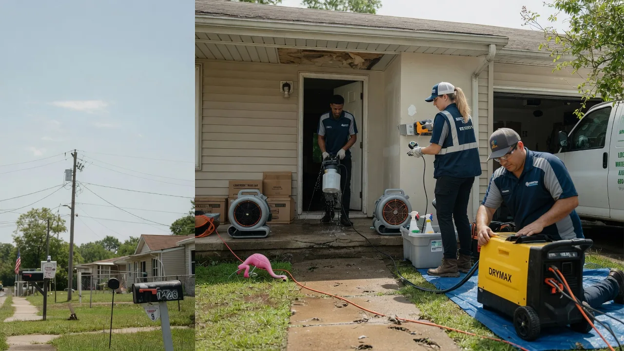 Storm Damage Water Removal in Zenia, CA near me
